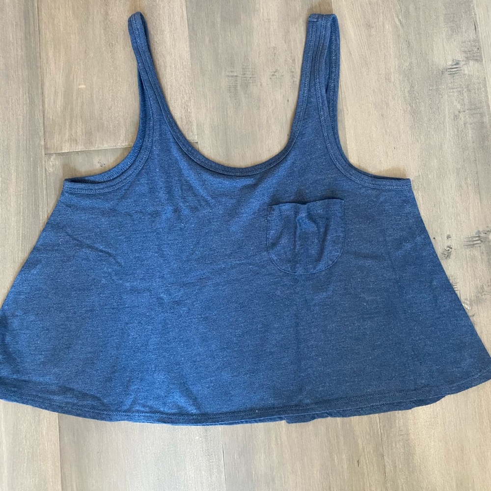 Navy Blue Tank Top
